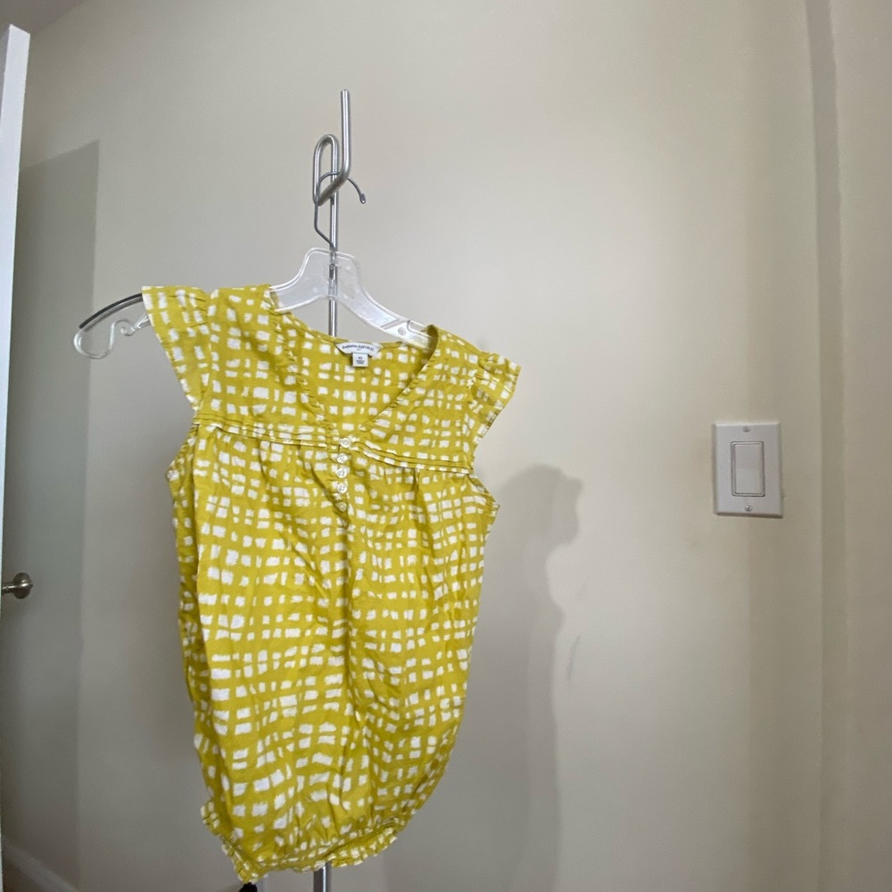 Banana summer blouse